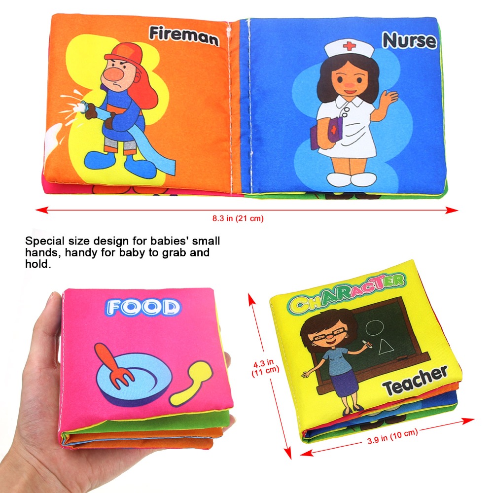 Educational Cloth Baby Book